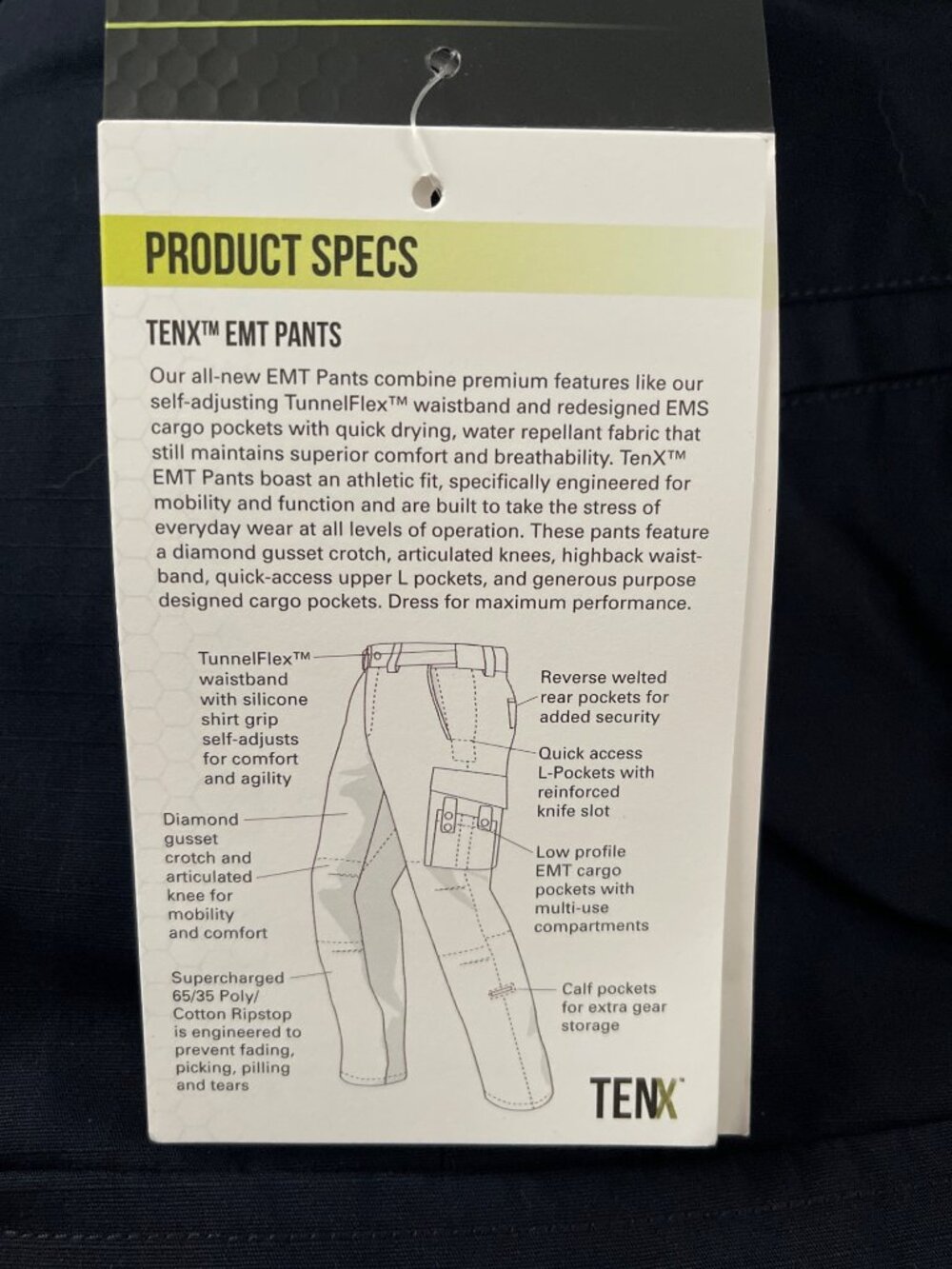 NWT Blauer TENX EMT Pants Womens 2x31 Dark Navy 8829W - Picture 5 of 8